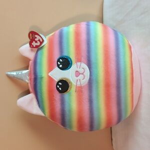 NWT TY Squish Heather The Unicorn Plush Collectable